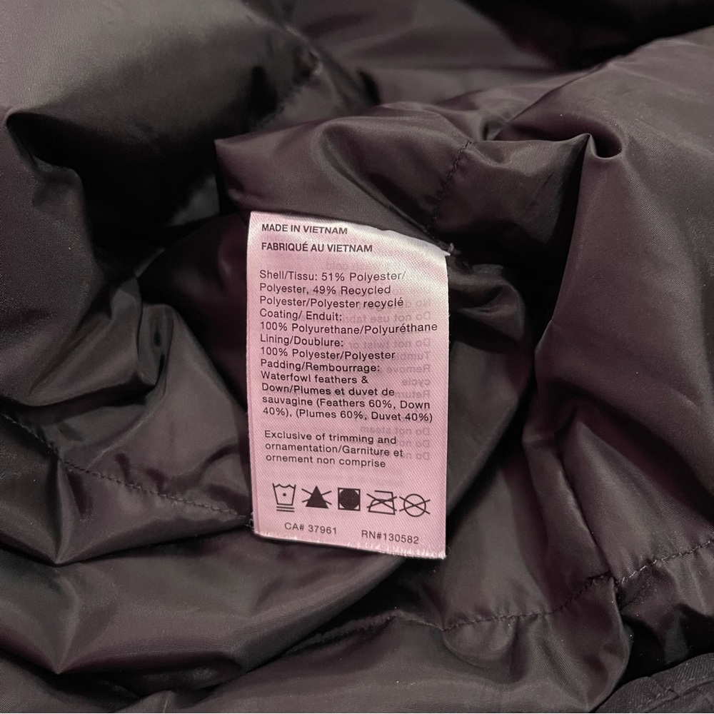 Woods‎ Smythe Down Parka Medium Black Waterproof Winter Coat Jacket - Picture 13 of 14